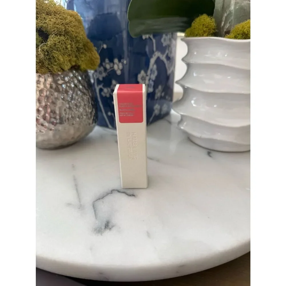 Haus Labs Color Fuse Glassy Blush Balm Stick in Glassy Rosette